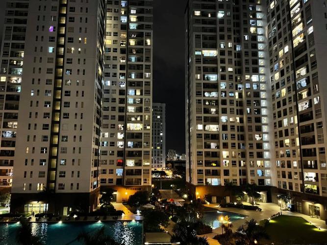 View ban đêm Căn hộ Sunrise Riverside hướng ban công bắc đầy đủ nội thất diện tích 95.68m²