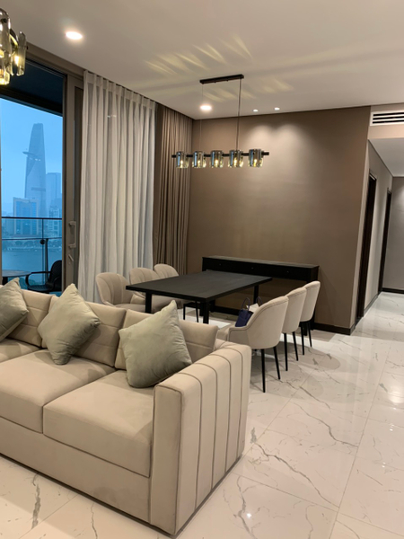 Căn hộ Empire City View sông, pháo hoa, diện tích 127.3m²