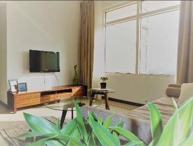 Phòng khách Saigon Pearl Quận Bình Thạnh Căn hộ Saigon Pearl tầng cao, đầy đủ nội thất