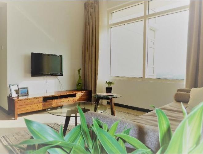 Phòng khách Saigon Pearl Quận Bình Thạnh Căn hộ Saigon Pearl tầng cao, đầy đủ nội thất