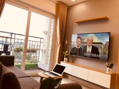 Căn hộ Moonlight Residence, Quận Thủ Đức Căn hộ Moonlight Residence tầng 6 diện tích 66m2, đầy đủ nội thất.