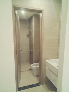 Phòng Tắm Vinhomes Grand Park Căn hộ Vinhomes Grand Park đầy đủ nội thất, view nội khu.