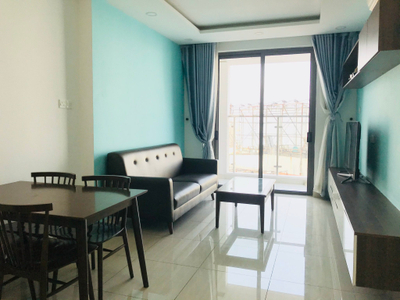 Căn hộ Kingston Residence, Quận Phú Nhuận Căn hộ Kingston Residence tầng 7 thiết kế 2 phòng ngủ, đầy đủ nội thất.