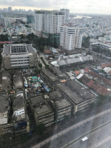 View căn hộ RiverGate Residence, Quận 4 Studio Rivergate Residence tầng 19 thiết kế hiện đại, đầy đủ nội thất.