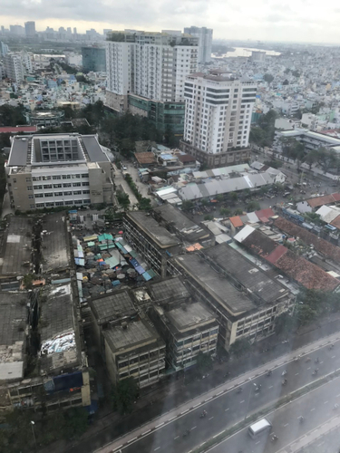 View căn hộ RiverGate Residence, Quận 4 Studio Rivergate Residence tầng 19 thiết kế hiện đại, đầy đủ nội thất.