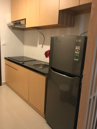 Căn hộ RiverGate Residence, Quận 4 Studio Rivergate Residence tầng 19 thiết kế hiện đại, đầy đủ nội thất.