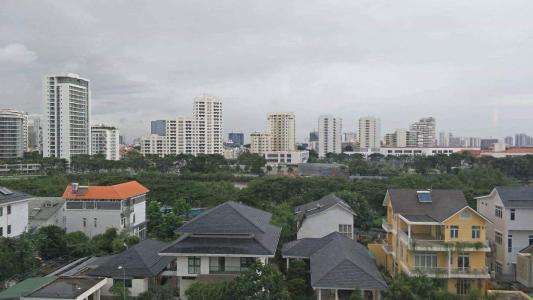 view Cho thuê căn hộ Sunrise Riverside 3 phòng ngủ diện tích 92m2