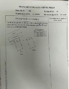 Bản vẻ nhà phố Quận 9 Nhà phố hẻm xe hơi Quận 9 hướng Tây diện tích 53m2, sổ hồng riêng.