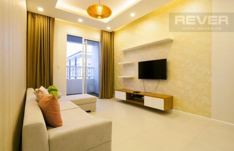 Phòng khách Lexington Residence Quận 2 Căn hộ tầng cao Lexington Residence hướng Đông Bắc.