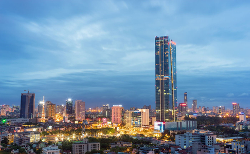 Văn phòng Quận Ba Đình Hà Nội Văn phòng toà nhà Lotte Center đường Liễu Giai, diện tích 195m2 view thoáng mát.