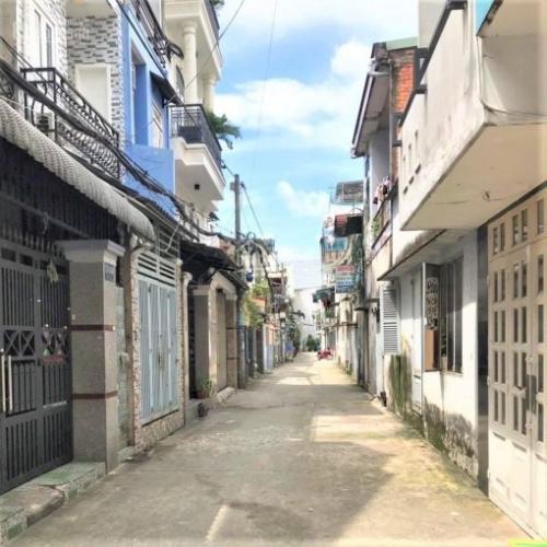 Đường nhà phố Nhà phố đường Nguyễn Tư Giản hướng Đông Nam, hẻm 5m thoáng rộng