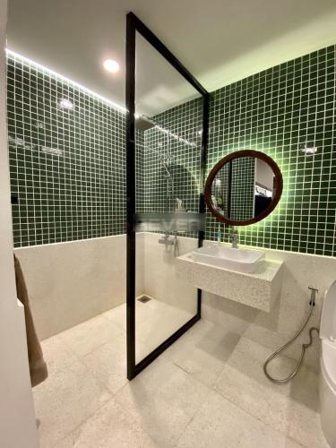 Phòng tắm Sunrise Riverside, Nhà Bè Căn hộ Sunrise Riverside view sông, nội thất đầy đủ.