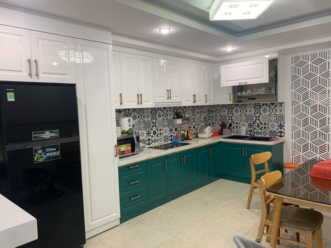 Nhà phố Quận Bình Tân Nhà phố mặt tiền đường Số 6, cửa hướng Bắc khu dân cư đông đúc.