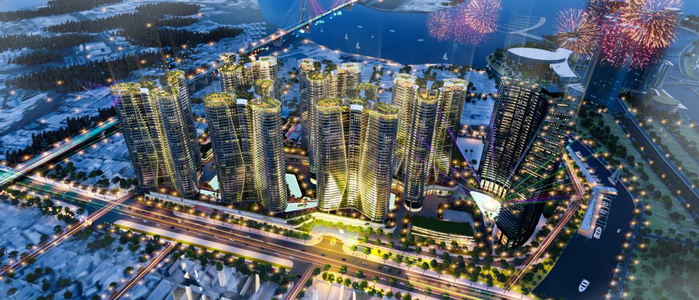 Căn hộ Sunshine Diamond River, Quận 7 Căn hộ Sunshine Diamond River tầng 7 thiết kế hiện đại, nội thất cơ bản.