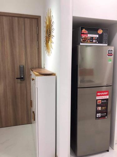 Không gian căn hộ Sunwah Pearl, Bình Thạnh Căn hộ Sunwah Pearl tầng cao view sông đón gió mát mẻ, đầy đủ nội thất.