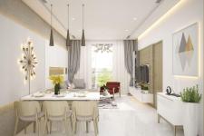 Sunwah Pearl - Nhà mẫu Sunwah Pearl phòng khách