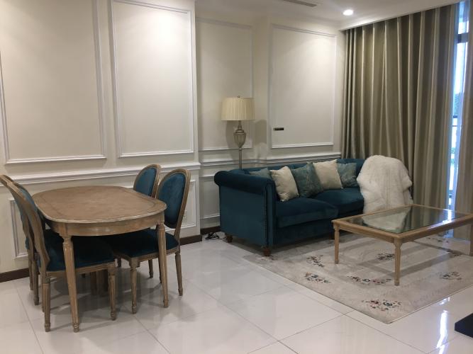 Phòng khách Căn hộ Vinhomes Central Park Căn hộ Vinhomes Central Park đầy đủ nội thất, tầng trung