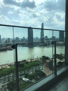 View căn hộ Empire City, Quận 2 Căn hộ Empire City tầng 24 diện tích 98m2, bàn giao nội thất cơ bản.