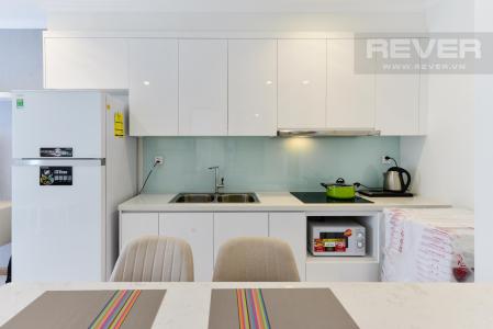 Bếp Căn hộ Vinhomes Central Park đầy đủ nội thất diện tích 48.8m²