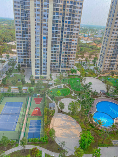 View căn hộ Vinhomes Grand Park, Quận 9 Căn hộ Vinhomes Grand Park hướng ban công đông nam đầy đủ nội thất diện tích 46.5m²