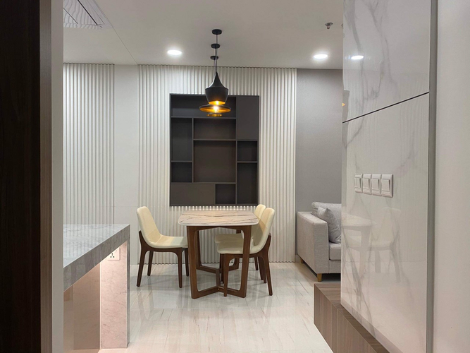 Căn hộ Kingdom 101, Quận 10 Căn hộ Kingdom 101 tầng 9 cửa hướng Đông Nam, đầy đủ nội thất.