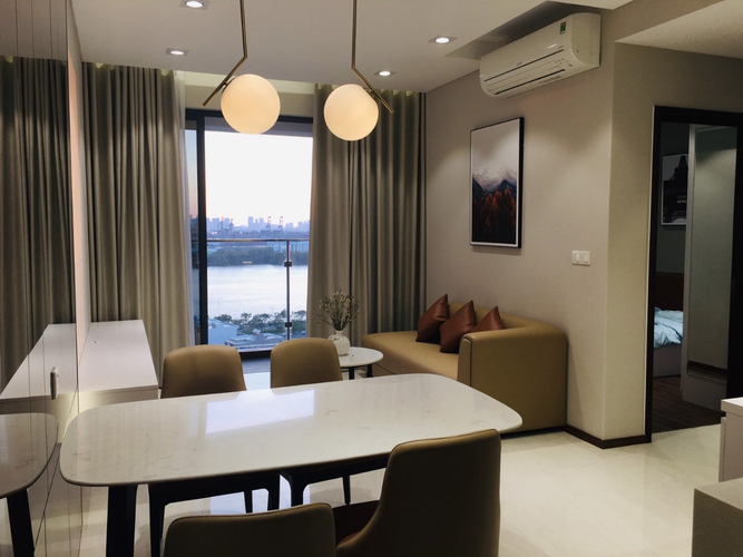 Căn hộ One Verandah, Quận 2 Căn hộ One Verandah tầng 12 diện tích 79.05m2, view sông đón gió mát.