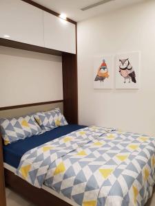 Không gian căn hộ Vinhomes Golden River, Quận 1 Căn hộ Vinhomes Golden River đầy đủ nội thất, tầng cao view thoáng mát.