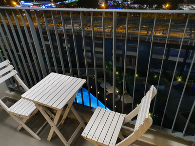 Tiện ích căn hộ Masteri Thảo Điền, Quận 2 Căn hộ tầng 11 Masteri Thảo Điền view nội khu hồ bơi, đầy đủ nội thất.