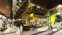 Vista Verde - Phối cảnh khu thương mại tại Vista Verde