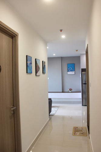 Căn hộ Vinhomes Grand Park, Quận 9 Căn hộ Vinhomes Grand Park tầng 22 thiết kế 3 phòng ngủ, đầy đủ nội thất.