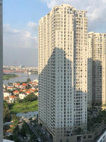 View căn hộ Masteri Thảo Điền Căn hộ 2 phòng ngủ Masteri Thảo Điền, tầng cao, nội thất tiện nghi