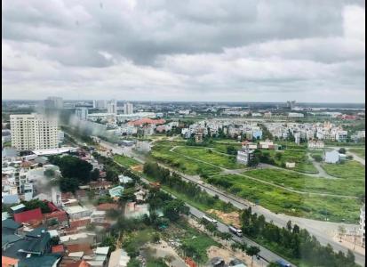 View căn hộ The CBD Premium Home, Quận 2 Căn hộ góc The CBD Premium Home tầng 20, nội thất cơ bản.