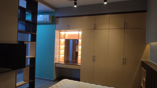 Phòng ngủ Saigon South Residence Căn hộ Saigon South Residences tầng 24 diện tích 104.03m2, đầy đủ nội thất.