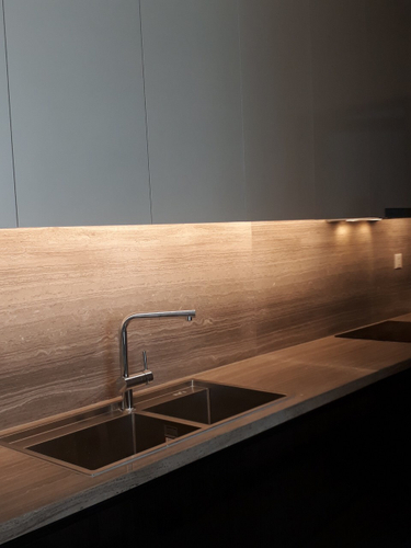 Phòng bếp căn hộ Empire City, Quận 2 Căn hộ Empire City tầng 4 thiết kế 1 phòng ngủ, đầy đủ nội thất.