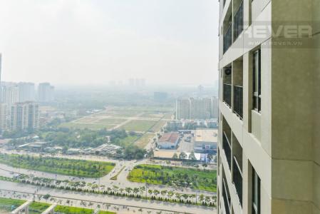 Tầm nhìn ngoại khu từ căn hộ Căn hộ Masteri Thảo Điền tầng cao thoáng mát, không nội thất.