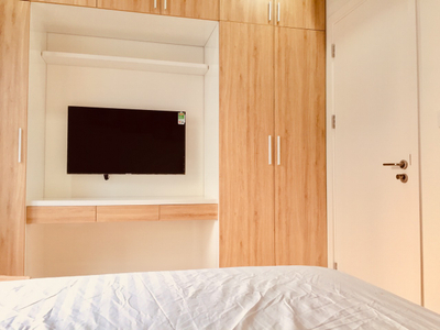 Căn hộ Masteri Millennium, Quận 4 Căn hộ Masteri Millennium tầng 20 view thoáng mát, đầy đủ nội thất.