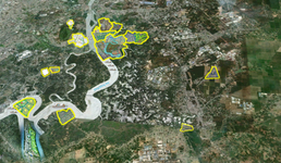 Bức tranh tổng thể các dự án/KĐT dọc sông Đồng Nai và sân bay Long Thành