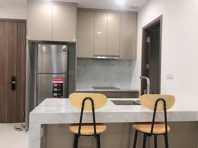 Căn hộ Kingdom 101, Quận 10 Căn hộ Kingdom 101 tầng 9 thiết kế 2 phòng ngủ, không gian thoáng đãng.