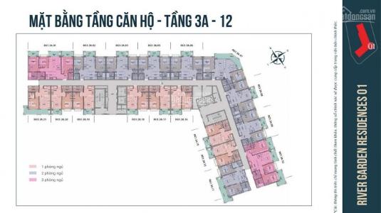 Layout Swan Bay, Nhơn Trạch Căn hộ Swan Bay hướng Đông Nam, nội thất cơ bản.