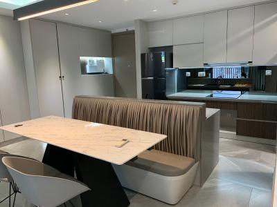 Phòng bếp căn hộ The View Riviera Point Căn hộ tầng cao Riviera Point đầy đủ nội thất, ban công rộng view sông