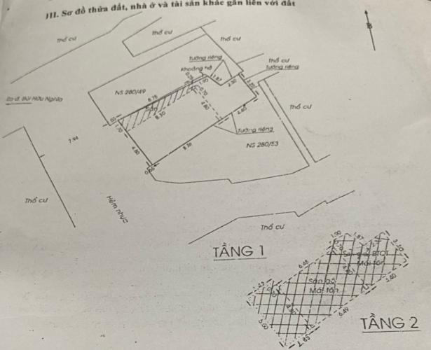 Mặt bằng sàn nhà phố Bình Thạnh Bán nhà hẻm xe hơi 7.5m Q. Bình Thạnh có sổ hồng chính chủ.