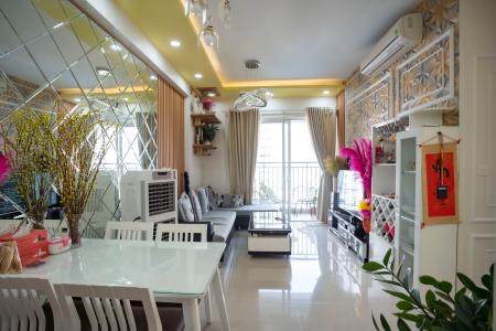 Nội thất Sunrise Riverside Căn hộ Sunrise Riverside tầng trung, view nội khu yên tĩnh.