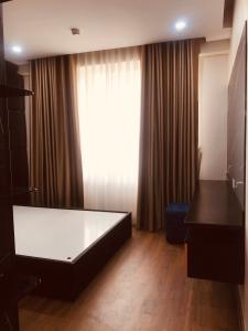 phòng ngủ căn hộ sài gòn mia Bán căn hộ nội thất đầy đủ Saigon Mia, view thành phố mát mẻ