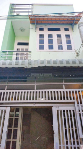 Mặt tiền nhà phố Quận 12 Nhà phố thiết kế 1 trệt, 1 lầu diện tích 43.3m2, không có nội thất.