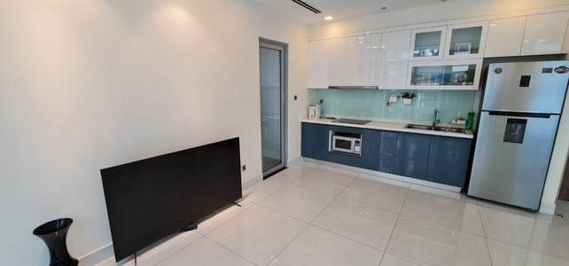 Căn hộ Vinhomes Central Park, Quận Bình Thạnh Căn hộ Vinhomes Central Park tầng 23 thiết kế hiện đại, view sông thoáng mát.