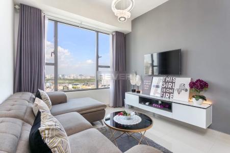 Phòng khách RiverGate Residence, Quận 4 Căn hộ Rivergate, Nội thất cao cấp, Lầu cao