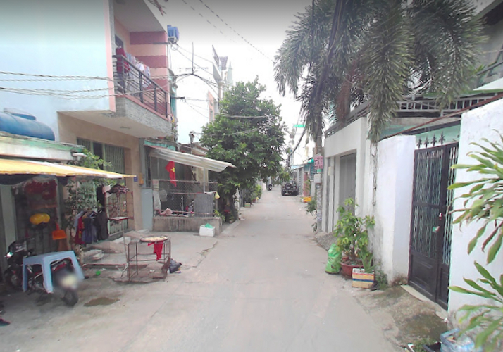 Đường trước nhà phố Quận Tân Phú Nhà phố hẻm đường Nguyễn Hữu Tiến, kết cấu 1 trệt 1 lầu kiên cố.