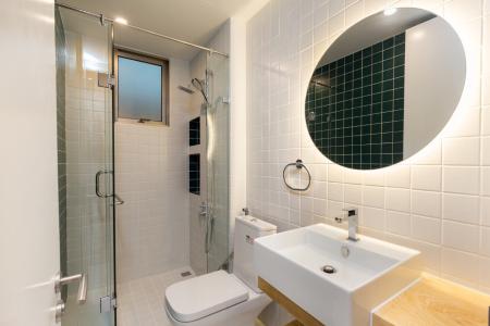 Phòng tắm căn hộ Midtown Căn hộ Phú Mỹ Hưng Midtown hướng Tây Bắc, diện tích 142.44m²