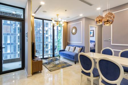 không gian căn hộ Vinhome Bason Office-tel Vinhomes Golden River đầy đủ nội thất diện tích 74m²