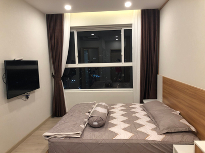 Phòng ngủ Sunrise Riverside Căn hộ Sunrise Riverside tầng 20 cửa hướng Nam, ban công hướng Bắc.